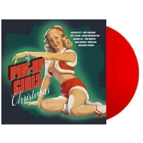 V.A. Pin-Up Girls Christmas - 2022. (LP). 12. Colour Vinyl. Пластинка. Europe. S/S.