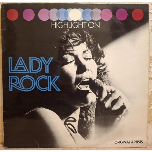 V.A. The Angels, The Crystals, The Exciters - Highligh Lady Rock - 1977. (LP). 12. Vinyl. Пластинка.