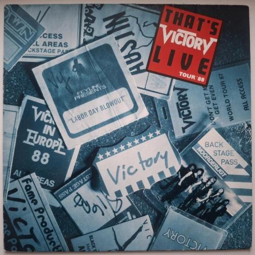 Victory - That's Live - 1988. (LP). 12. Vinyl. Пластинка. Germany.