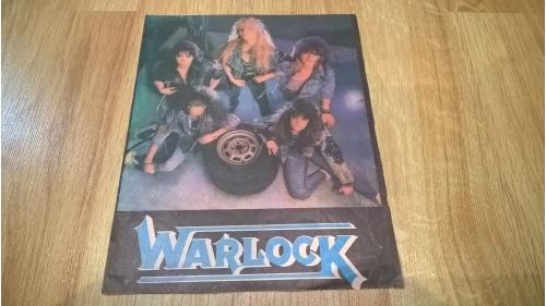 Warlock EX Doro (Рок Энциклопедия Ровесника) 1989. Постер.