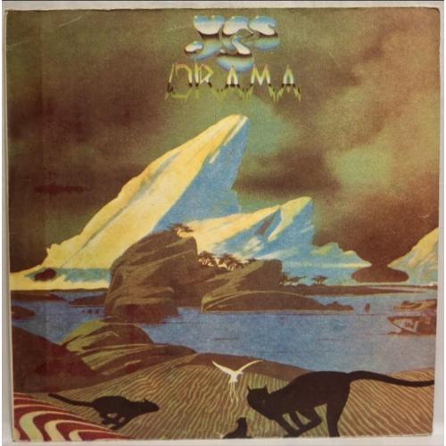 Yes - Drama - 1980. (LP). 12. Vinyl. Пластинка. Rare.