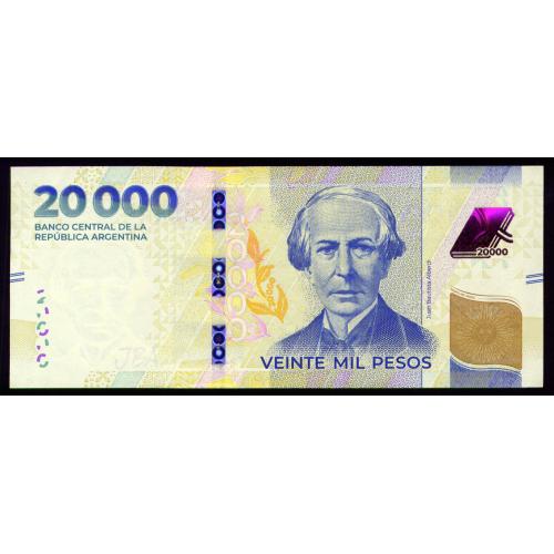 АРГЕНТИНА W370 ARGENTINA 20000 PESOS ND(2024) XF