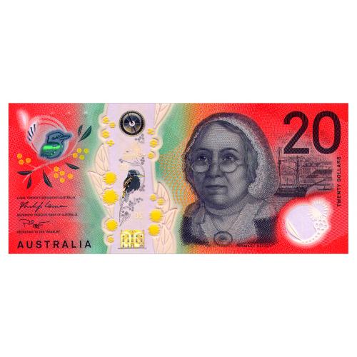 АВСТРАЛИЯ W64(2) AUSTRALIA PHILIP LOWE - PHIL GAETJENS 20 DOLLARS 2019 Unc