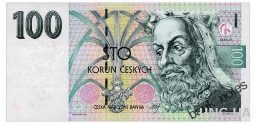 ЧЕХИЯ 18 CZECH REPUBLIC 100 KORUN 1997 Unc