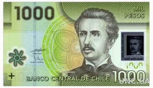 ЧИЛИ 161 CHILE 1000 PESOS 2011 Unc