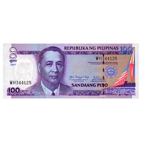 ФИЛИППИНЫ 194b PHILIPPINES 100 PISO 2007 Unc