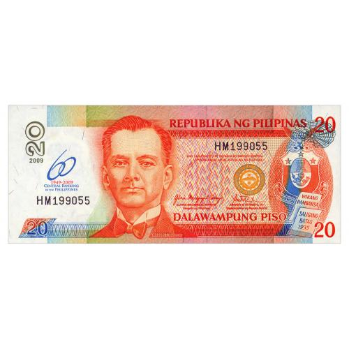 ФИЛИППИНЫ 200 PHILIPPINES 20 PISO 2009 Unc