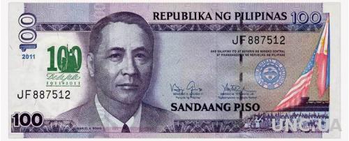 ФИЛИППИНЫ 212A PHILIPPINES 100 YEARS DE LA SALLE 100 PISO 2011 Unc