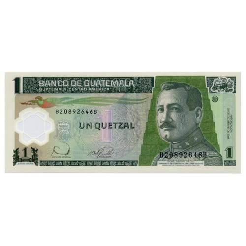 ГВАТЕМАЛА 109 GUATEMALA 1 QUETZAL 2006 Unc