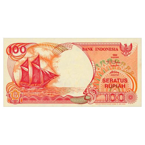 ИНДОНЕЗИЯ 127h INDONESIA 100 RUPIAH 1992/2000 Unc
