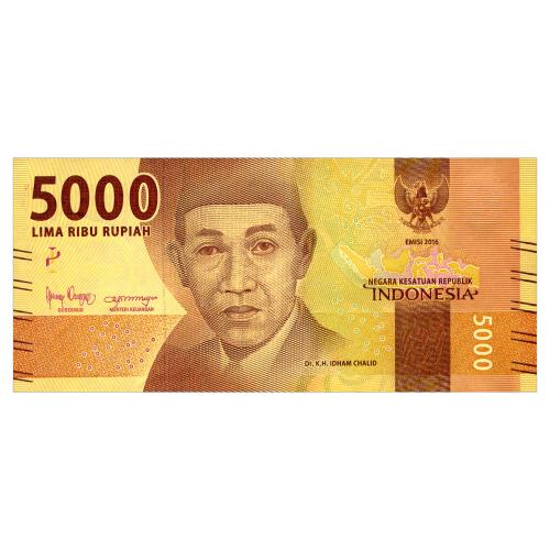 ИНДОНЕЗИЯ 156 INDONESIA 5000 RUPIAH 2021 Unc