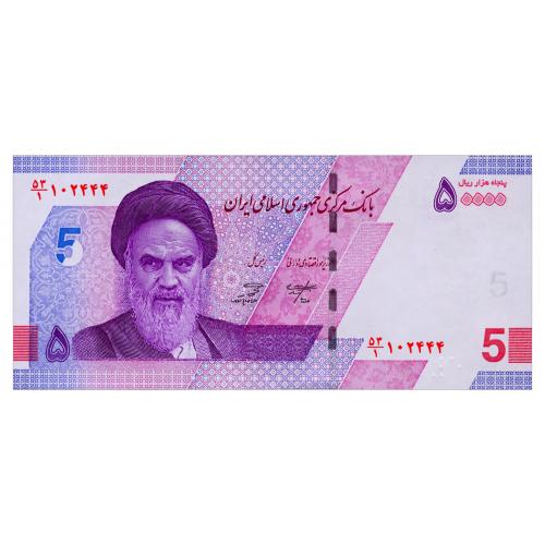 ИРАН W162(2) IRAN SALEHABADI-KHANDOZI 50000 RIALS ND(2022) Unc