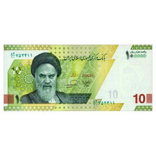 ИРАН W163(4) IRAN FARZIN ABDOLNASER HEMMATI 100000 RIALS ND(2024) Unc