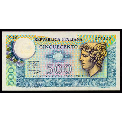 ИТАЛИЯ 94 ITALY 500 LIRE 1979 Unc