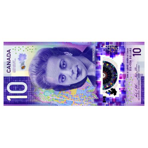 КАНАДА W113(1) CANADA WILKINS-POLOZ 10 DOLLARS 2018 Unc