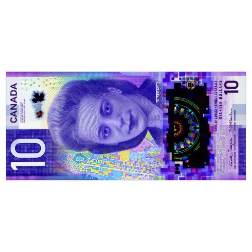 КАНАДА W113(3) CANADA ROGERS-MACKLEM 10 DOLLARS 2018 Unc