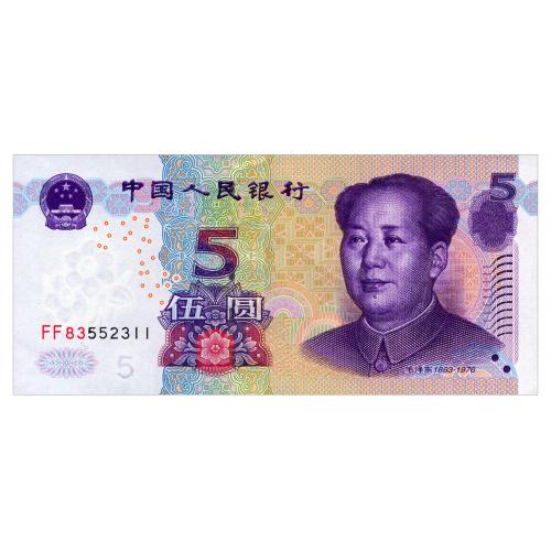 КИТАЙ 903 CHINA 5 YUAN 2005 Unc