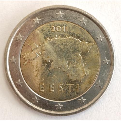 М1 ЭСТОНИЯ 2 EURO 2011; KM# 68