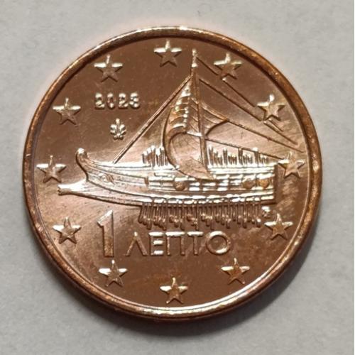 М1 ГРЕЦИЯ 1 ЕВРОЦЕНТ 2023 Unc