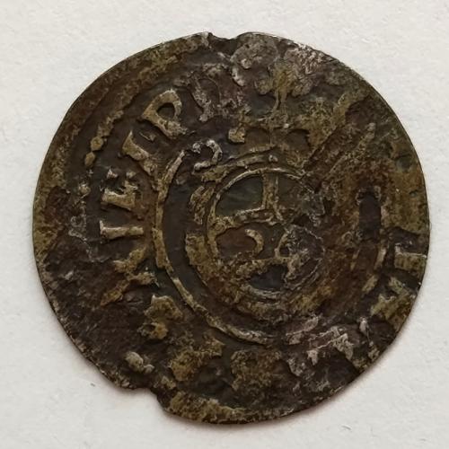 М1 ГЕРМАНИЯ БРАНДЕНБУРГ-ПРУССИЯ ГЕОРГ-ВИЛЬГЕЛЬМ; ПОЛТОРАК ДРАЙПЕЛЬКЕР; КЕНИГСБЕРГ; 162(3); KM # 56.3