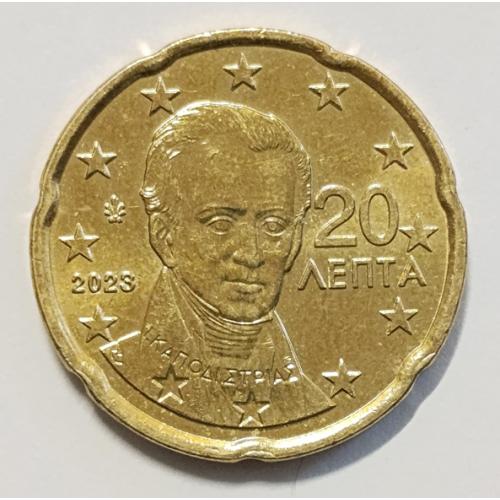 М1 ГРЕЦИЯ 20 ЕВРОЦЕНТОВ 2023