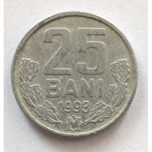 М1 МОЛДОВА 25 BANI 1993 (1)