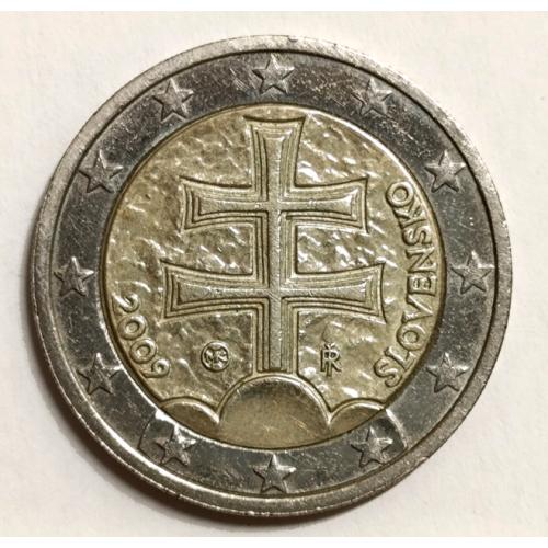 М1 СЛОВАКИЯ 2 EURO 2009; KM# 102