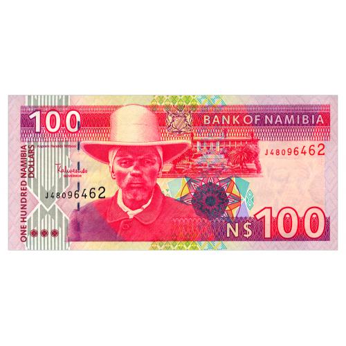 НАМИБИЯ 9A NAMIBIA 100 DOLLARS ND(2003) Unc