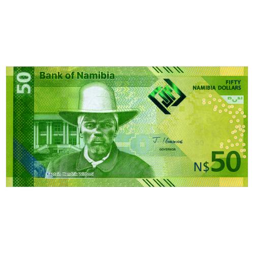 НАМИБИЯ W22 NAMIBIA 50 DOLLARS 2025 Unc
