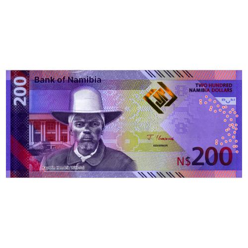 НАМИБИЯ W24 NAMIBIA 200 DOLLARS 2025 Unc