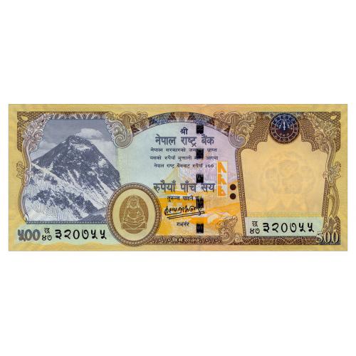 НЕПАЛ 81 NEPAL 500 RUPEES 2020 Unc