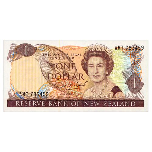 НОВАЯ ЗЕЛАНДИЯ 169c NEW ZEALAND 1 DOLLAR ND(1989-92) Unc
