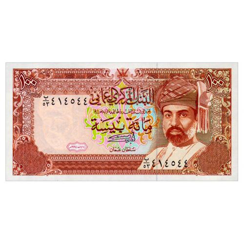 ОМАН 22d OMAN 100 BAISA 1994 Unc