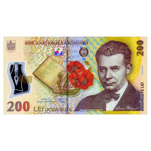 РУМЫНИЯ 122 ROMANIA 200 LEI 2024 Unc