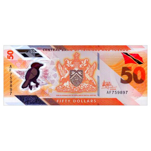 ТРИНИДАД И ТОБАГО W64 TRINIDAD &amp; TOBAGO 50 DOLLARS 2020 Unc