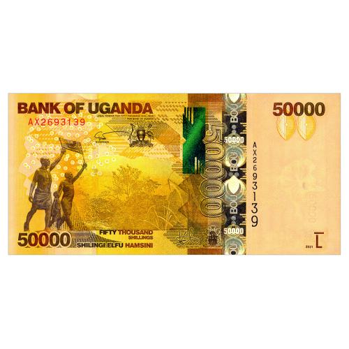УГАНДА 54 UGANDA 50000 SHILLINGS 2021 Unc
