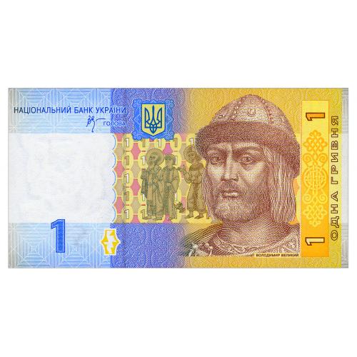 УКРАИНА 116Aa UKRAINE СТЕЛЬМАХ СЕРИЯ АВ 1 ГРИВНЯ 2006 Unc