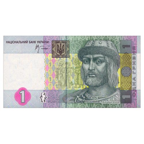 УКРАИНА 116b UKRAINE СТЕЛЬМАХ СЕРИЯ ВЛ 1 ГРИВНЯ 2005 Unc