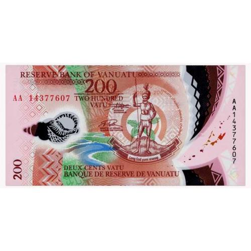 ВАНУАТУ 12 VANUATU 200 VATU 2014 Unc