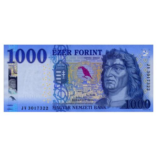 ВЕНГРИЯ 203 HUNGARY 1000 FORINT 2024 Unc