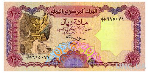 ЙЕМЕН 28 YEMEN ARAB REPUBLIC 100 RIALS 1993 Unc