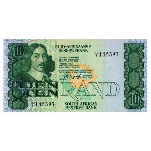 ЮАР 120a SOUTH AFRICA 10 RAND ND(1978-93) Unc