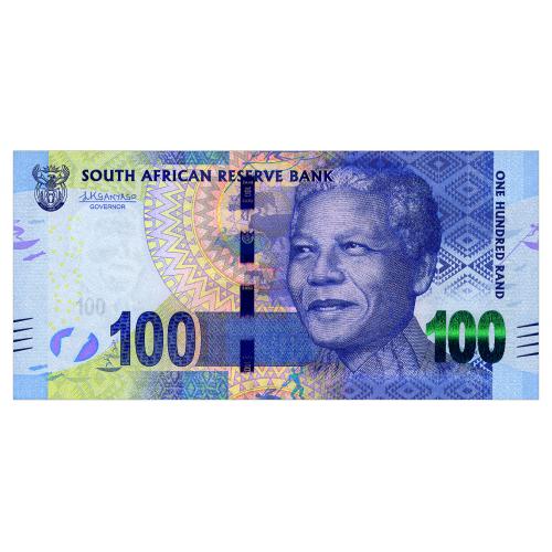 ЮАР 141b SOUTH AFRICA 100 RANDS ND(2015) Unc