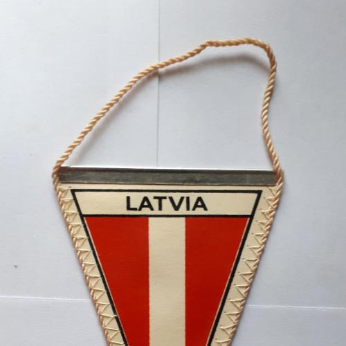 Вымпел Латвии. Latvia (Латвия) 115 х 80 мм.