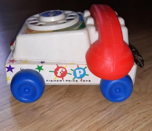 Игрушка Chatter телефон,производство Великобритания 1961