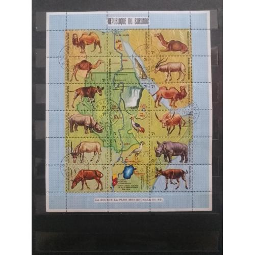 Бурунди, животные Нила