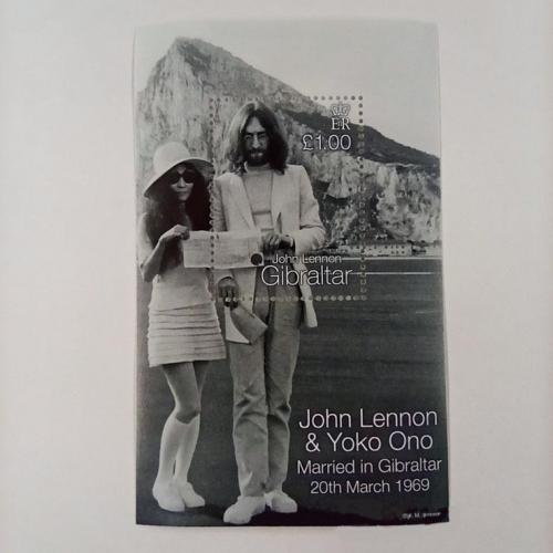 Гибралтар, Дж. Леннон и Йоко Оно