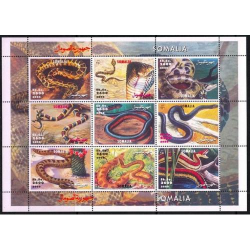 Сомали, змеи