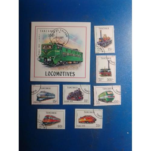 Танзания, поезда