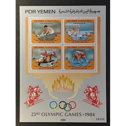Йемен, спорт, лос-Анжелес 84